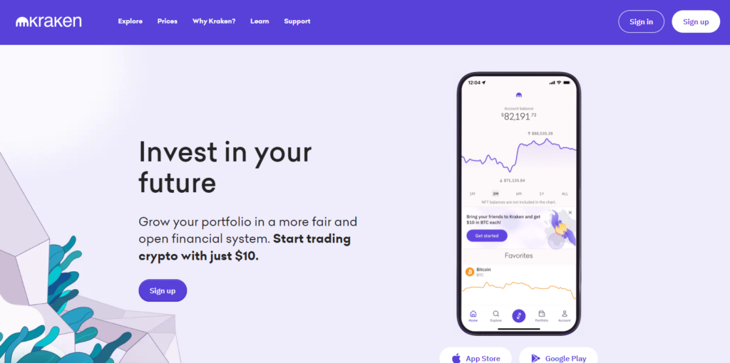 kraken crypto app
