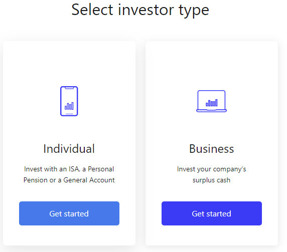 Account types on InvestEngine