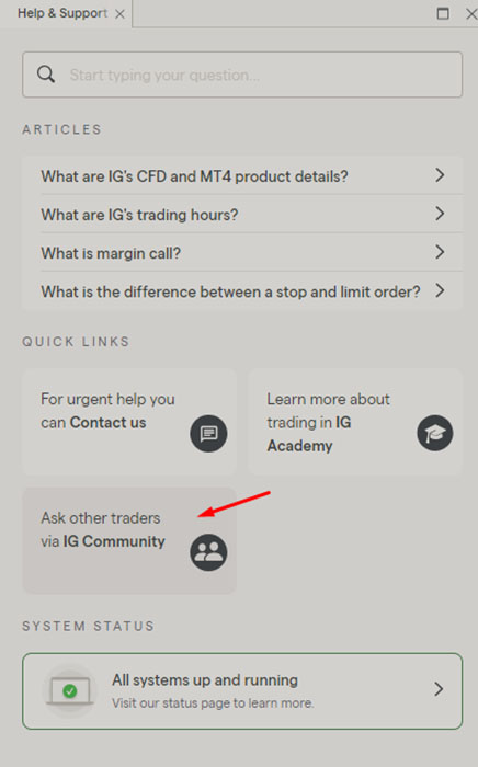 Community Platform on IG