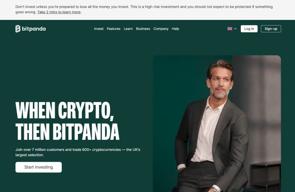 Bitpanda crypto app UK